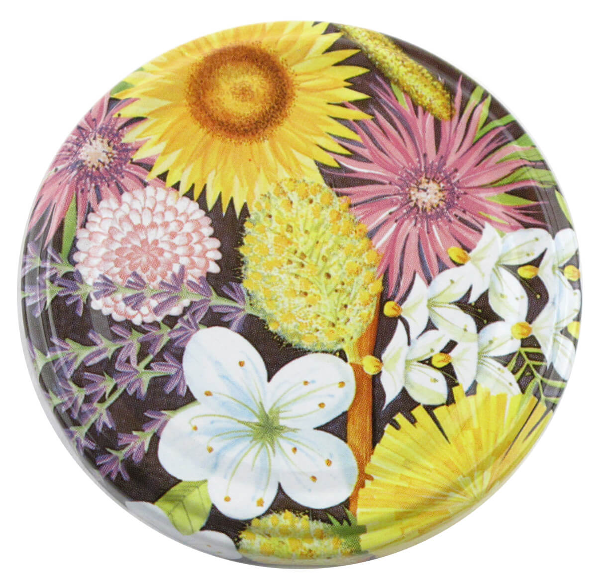 Couvercle pour pot de miel fleurs 82mm