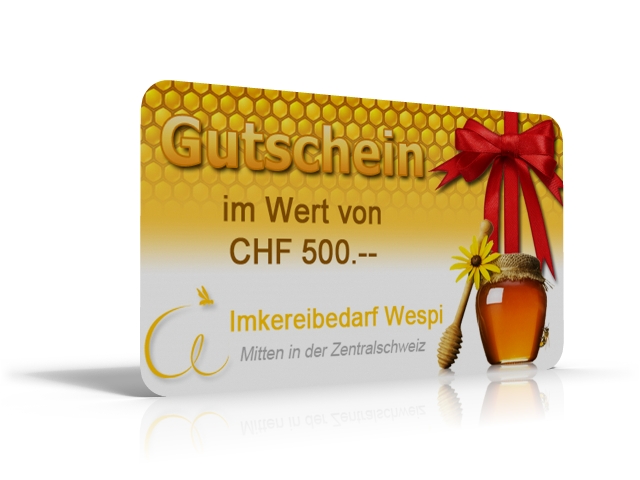 GESCHENK GUTSCHEIN 500.- SFR