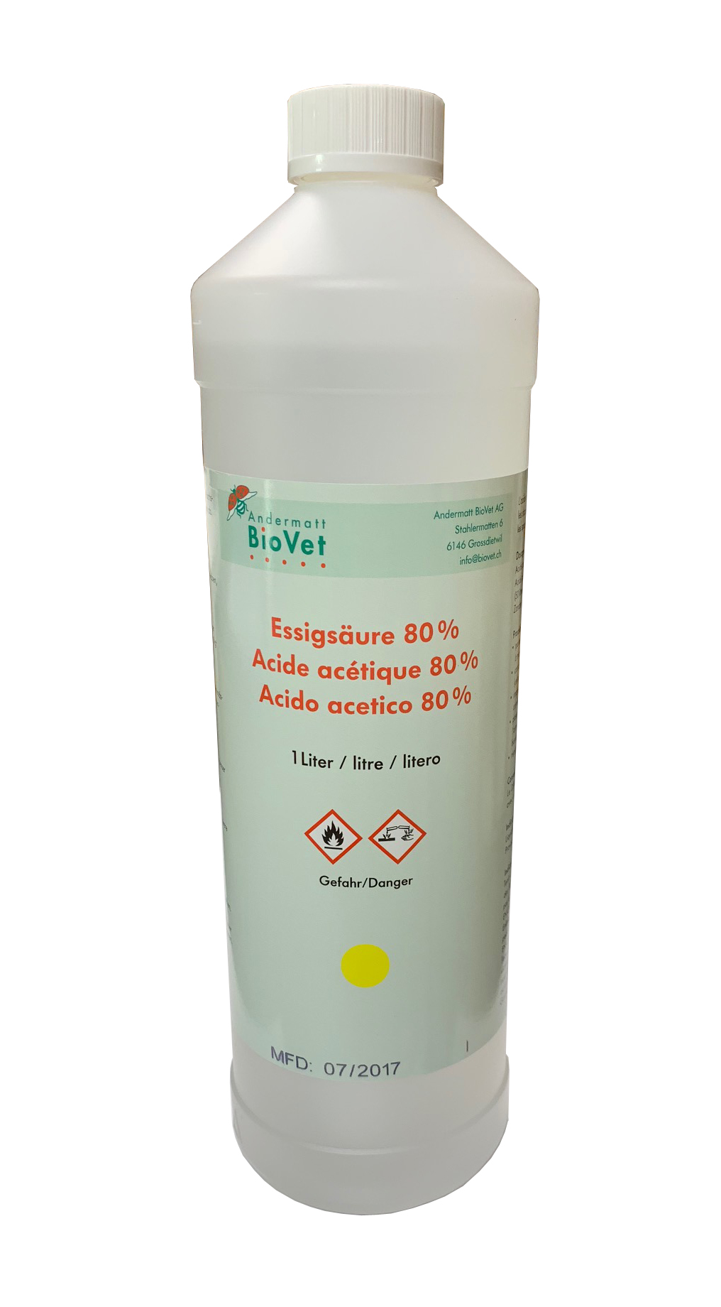 Acide acétique 80 %