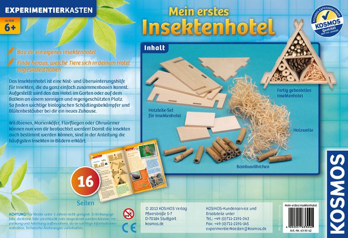 Experimentierkasten "Mein erstes Insektenhotel"