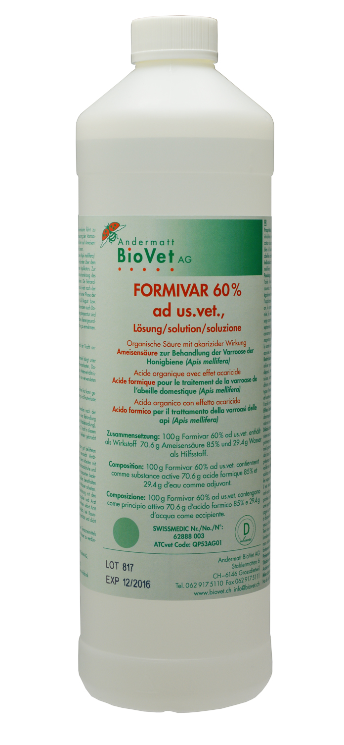 FORMIVAR 60% ad us.vet., solution